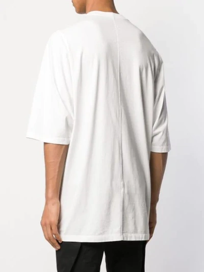 Shop Rick Owens Oversized T In White