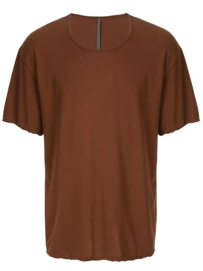 Shop Kazuyuki Kumagai Relaxed Fit T-shirt - Brown