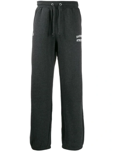 Shop Rassvet Logo Track Pants In Grey