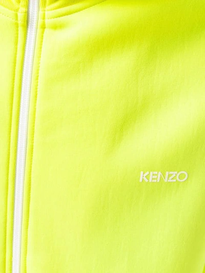 Shop Kenzo Track Jacket In Yellow
