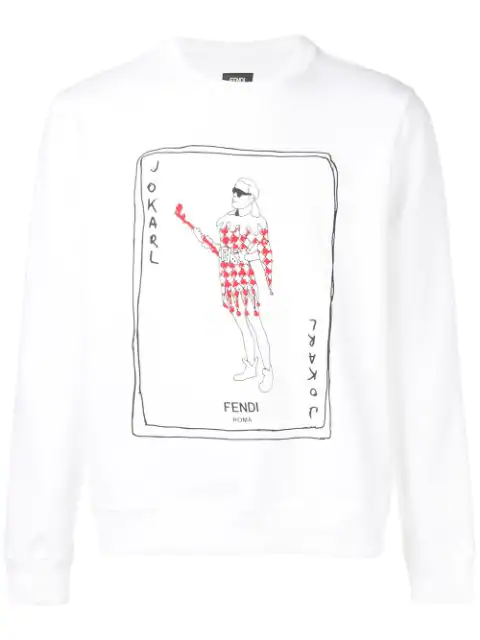 fendi karl lagerfeld sweatshirt