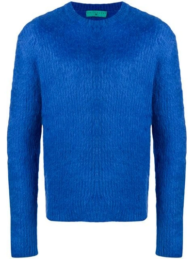 Shop Paura Pullover Mit Langen Ärmeln In Blue