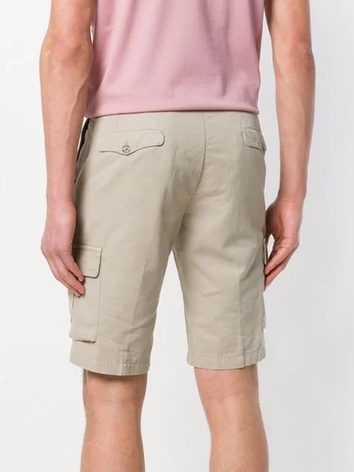 Shop Briglia Chino Shorts In Neutrals