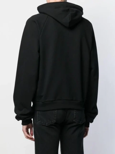 Shop Balenciaga Bb Mode Hoodie In Black