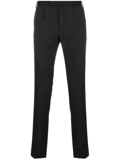 Shop Incotex Classic Tailored Trousers In Grey