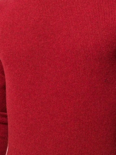 Drumohr Knitted Sweater In Red