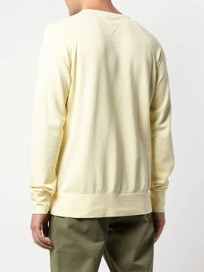 Shop Alex Mill Relaxed-fit Sweatshirt In Washed Yellow