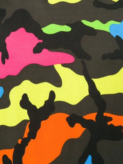 Valentino Camouflage-print Cotton-jersey T-shirt In Green