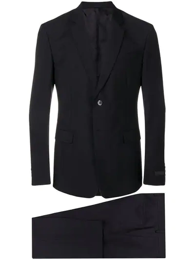 Shop Prada Classic Two-piece Suit In Black