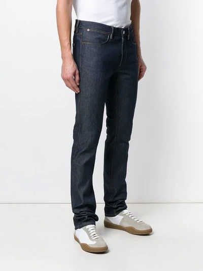 Shop Acne Studios Max Slim Fit Jeans In Blue