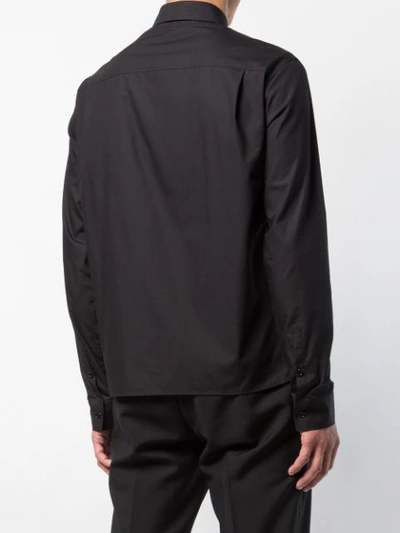 Shop Haider Ackermann Button Down Shirt In Black