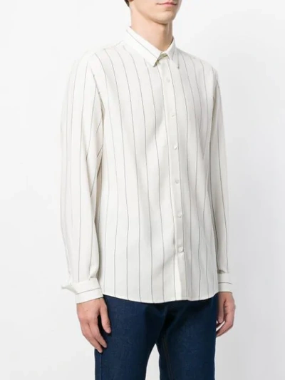 Shop Ami Alexandre Mattiussi Classic Collar Shirt In White