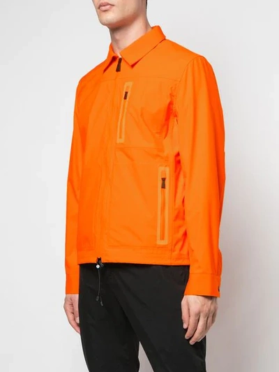 Aztech Mountain Ajax Rain Jacket In Orange