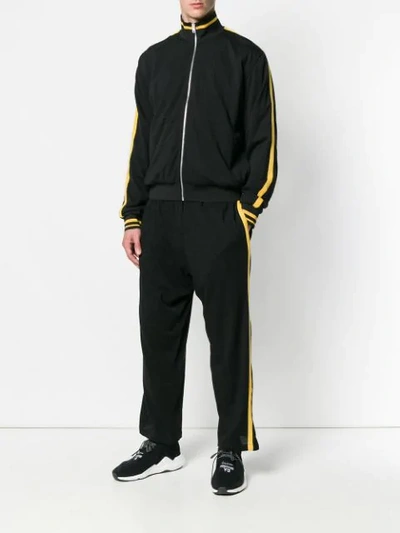 Mcq By Alexander Mcqueen Stripe Detail Trousers In Black