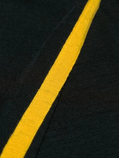 Mcq By Alexander Mcqueen Stripe Detail Trousers In Black