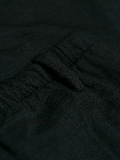 Mcq By Alexander Mcqueen Stripe Detail Trousers In Black
