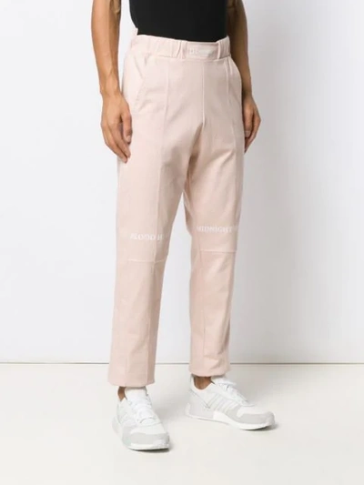 Shop Ih Nom Uh Nit Classic Jersey Trousers In Pink