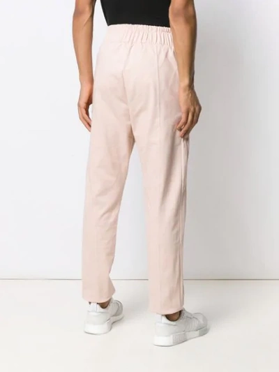 Shop Ih Nom Uh Nit Classic Jersey Trousers In Pink