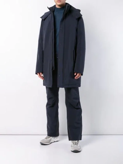 Shop Aztech Mountain Shadow Mountain Parka In Blue