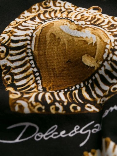 Shop Dolce & Gabbana Heart Pendant Print Boxer Briefs In Hngg7