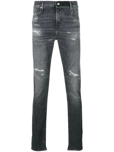 rta distressed skinny jeans