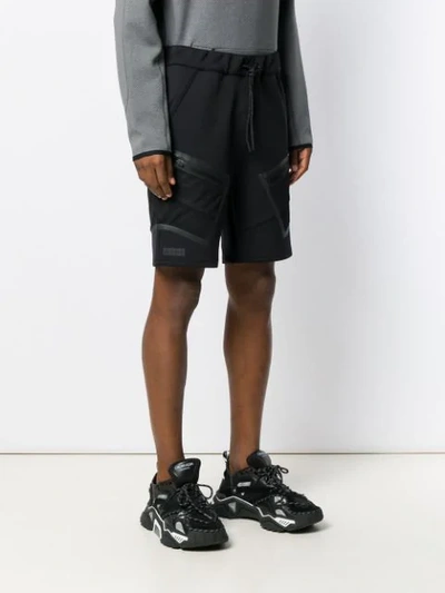 Shop Dyne Renzo Running Shorts In Black