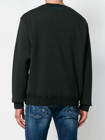 Shop Dsquared2 Icon Print Sweatshirt - Black