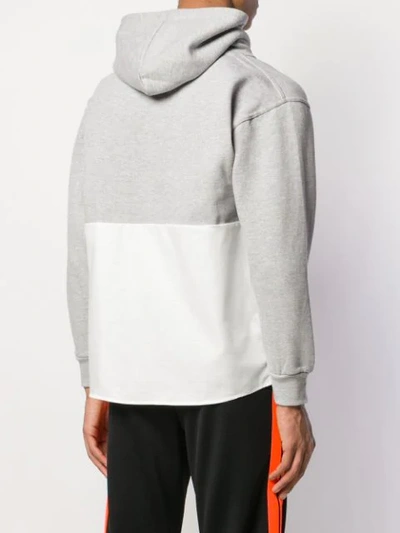 Shop Andrea Crews Bi Hoodie In Grey