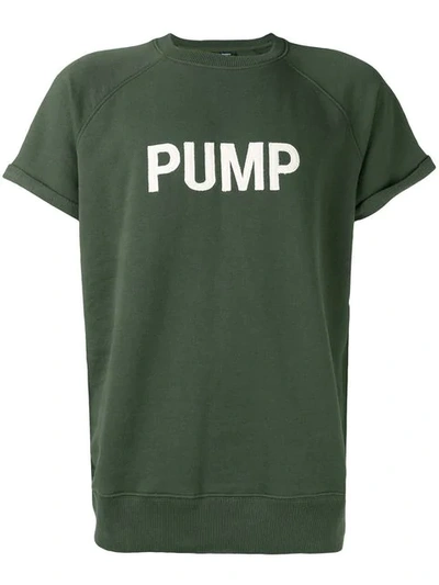 Shop Ron Dorff Pump Printed T-shirt In Green