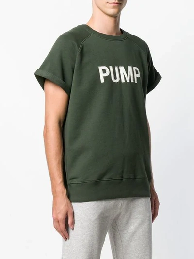 Shop Ron Dorff Pump Printed T-shirt In Green