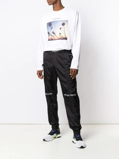 Shop Ih Nom Uh Nit Midnight Special Track Trousers In Black