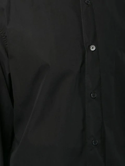 Shop Yohji Yamamoto Chain Shirt In Black