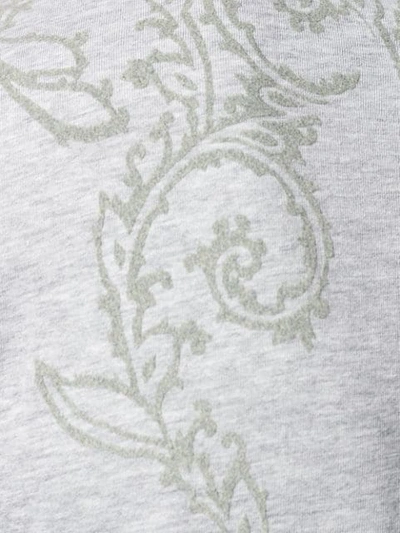 Shop Etro Printed T-shirt In Grey