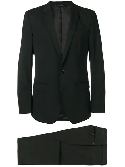 Shop Dolce & Gabbana Classic Two-piece Suit In Black