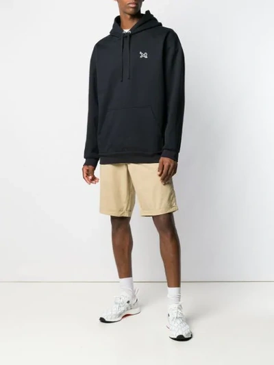 Woolrich Turn Up Hems Shorts In Neutrals