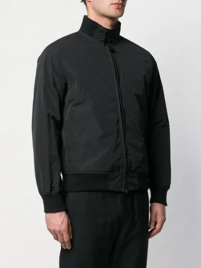 Aspesi Classic Bomber Jacket In Black