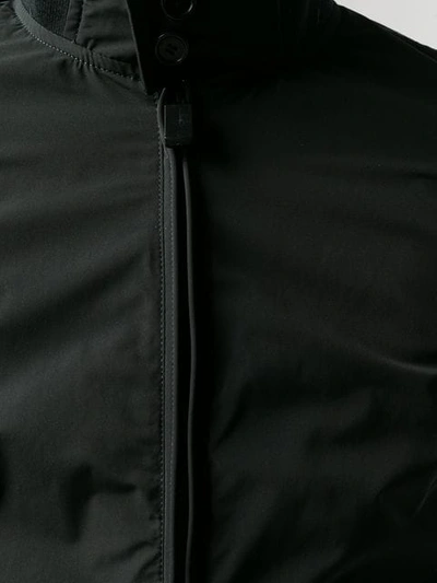 Aspesi Classic Bomber Jacket In Black