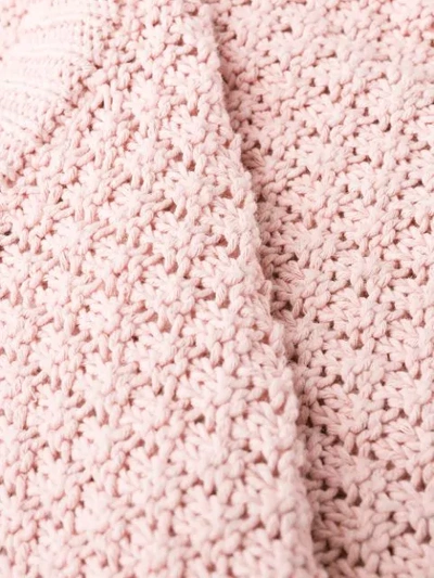 Shop Ami Alexandre Mattiussi Oversize Crew Neck Sweater In Pink