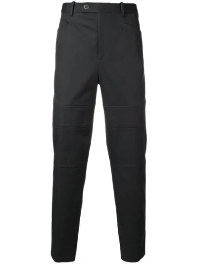 Shop Neil Barrett Tapered Trousers - Grey
