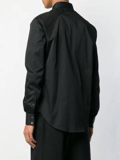 Shop Alexander Mcqueen Brace Detail Shirt In Black