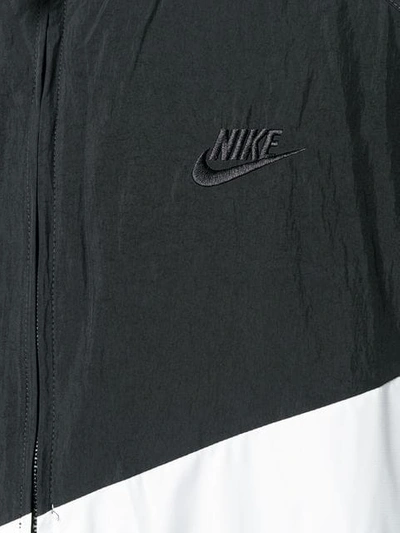 Shop Nike Logo Print Track Jacket In Black