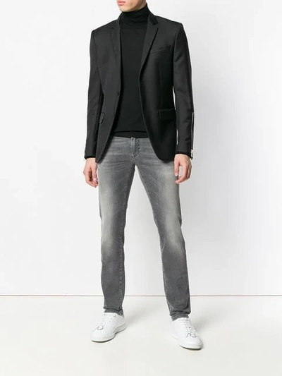 Shop Dolce & Gabbana Slim In Grey