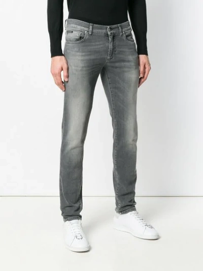 Shop Dolce & Gabbana Slim In Grey