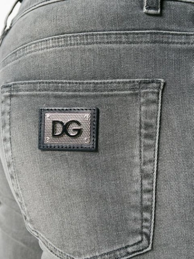 Shop Dolce & Gabbana Slim In Grey