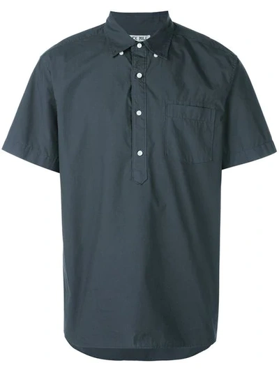 Shop Alex Mill Popover Shirt In Black