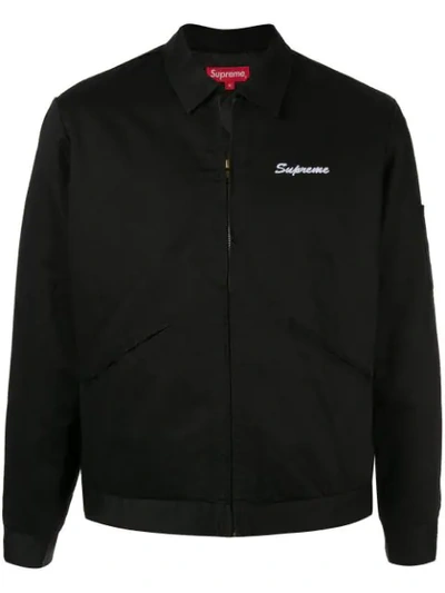 Supreme Playboy Work Jacket In Black | ModeSens