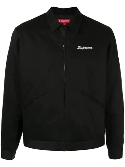 Playboy Work Jacket In Black