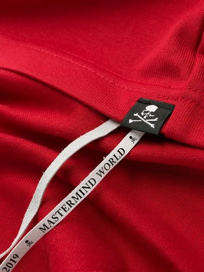 Shop Mastermind Japan Mastermind World T-shirt Mit Logo-print - Rot In Red