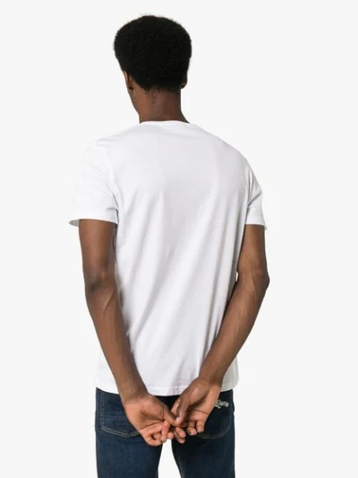 Shop Alexander Mcqueen T-shirt Mit Totenkopf-print - Weiss In White