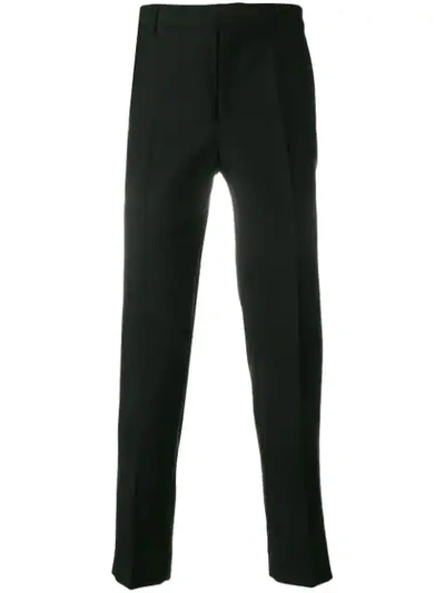 Shop Harmony Paris Slim-fit Tailored Trousers In Black
